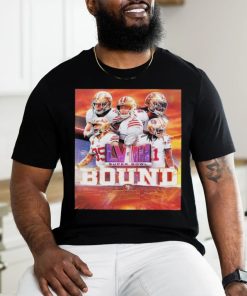 Official Super Bowl LVIII Bound Final Battle San Francisco 49ers AFC Champs 2023 Classic T Shirt