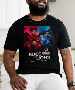 Official TB Bucs vs Lions 2023 2024 NFL Divisional Game Shirt