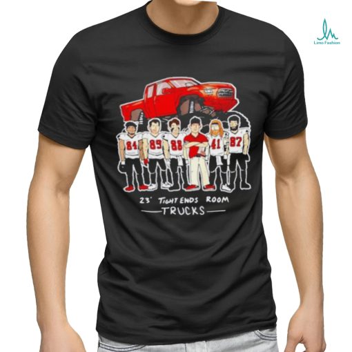 Official Tampa Bay Buccaneers 23′ Tight Ends Room Trucks Shirt