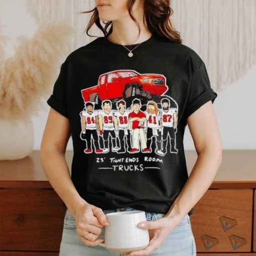 Official Tampa Bay Buccaneers 23′ Tight Ends Room Trucks Shirt