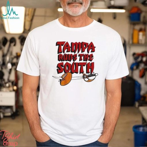 Official Tampa Runs The South Buccaneers T Shirts