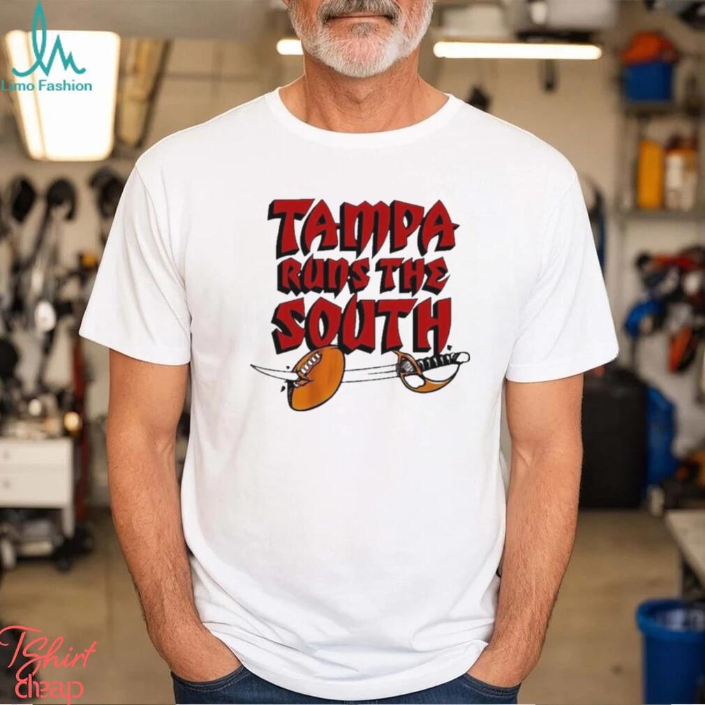 Official Tampa Runs The South Buccaneers T Shirts Official Tampa Runs The South Buccaneers T Shirts