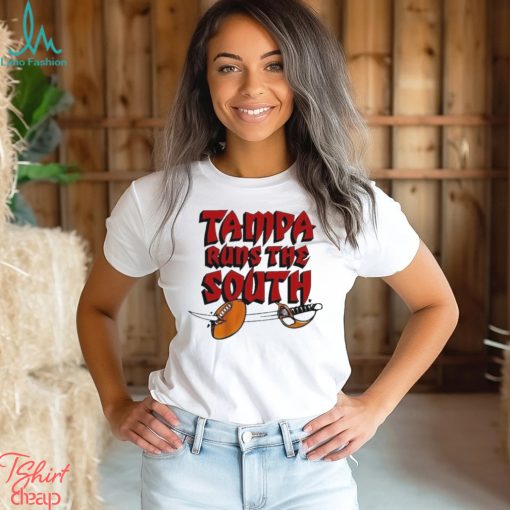 Official Tampa Runs The South Buccaneers T Shirts