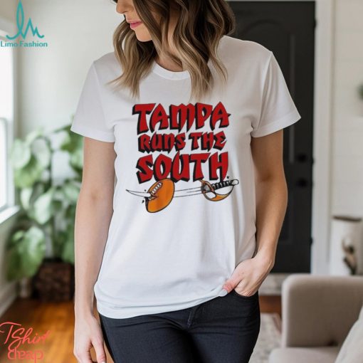 Official Tampa Runs The South Buccaneers T Shirts