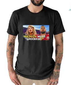 Official Taylor Travis Kelce We Both Were Shocked Shirt