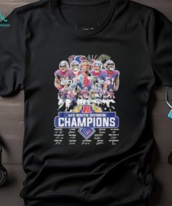Official Texans 2024 AFC South Division Champions Signatures T Shirt