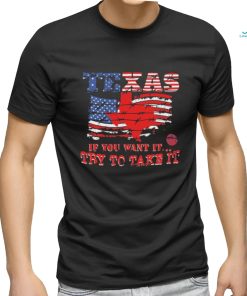 Official Texas Razor Wire If You Want It Try To Take It Shirt