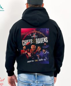 Official The AFC championship Chiefs vs ravens january 28th shirt, hoodie, sweater, long sleeve and tank top Official The AFC championship Chiefs vs ravens january 28th shirt
