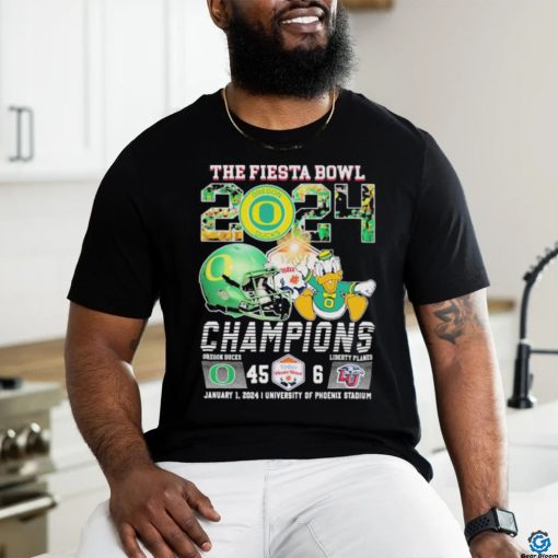 Official The Fiesta Bowl 2024 Oregon Ducks Champions Shirt