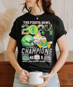 Official The Fiesta Bowl 2024 Oregon Ducks Champions Shirt