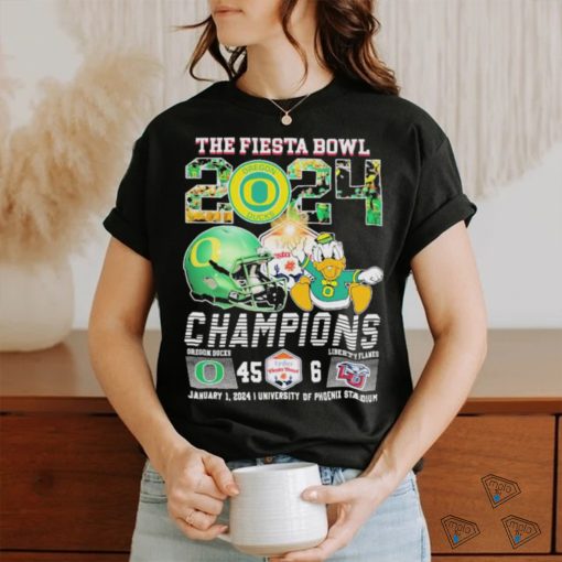 Official The Fiesta Bowl 2024 Oregon Ducks Champions Shirt