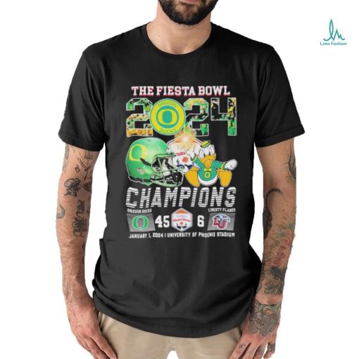 Official The Fiesta Bowl 2024 Oregon Ducks Champions Shirt