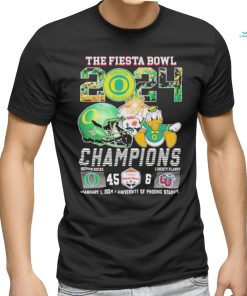 Official The Fiesta Bowl 2024 Oregon Ducks Champions Shirt