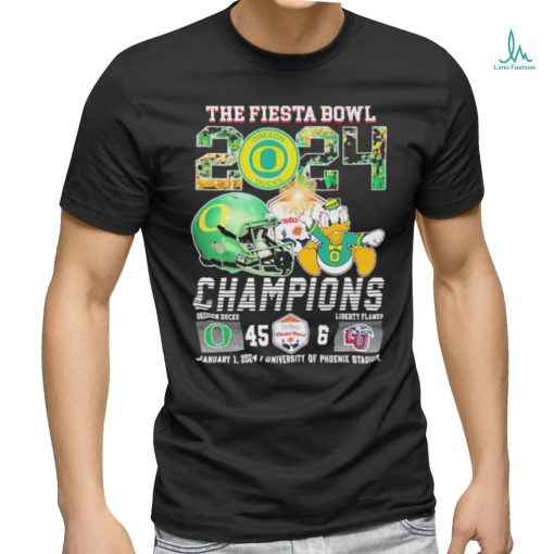 Official The Fiesta Bowl 2024 Oregon Ducks Champions Shirt