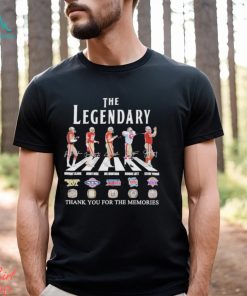 Official The Legendary Abbey Road Thank You For The Memories Signatures Shirt
