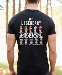Official The Legendary Abbey Road Thank You For The Memories Signatures Shirt