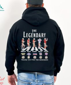 Official The Legendary Abbey Road Thank You For The Memories Signatures Shirt