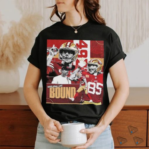 Official The Niners Are Going Back To The Super Bowl To Play The Kansas City Chiefs In Super Bowl LVIII Bound Classic T Shirt