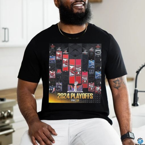 Official The Super Bowl LVIII Matchup Is Set For AFC Champions Kansas City Chiefs vs San Francisco 49ers NFC Champions Classic T Shirt