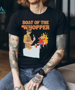 Official The one piece x burger king France boat of the whopper shirt