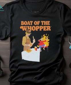Official The one piece x burger king France boat of the whopper shirt