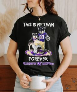Official This Is My Team Forever Washington Huskies CFP National Champions Shirt