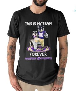Official This Is My Team Forever Washington Huskies CFP National Champions Shirt