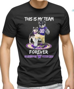 Official This Is My Team Forever Washington Huskies CFP National Champions Shirt