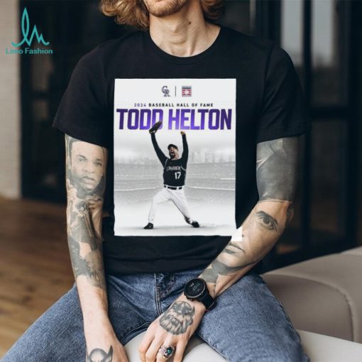 Official Todd Helton Is Headed To The National Baseball Hall of Fame Home MLB T shirt
