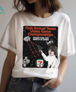 Official Twin galaxies the first annual Texas video game shirt