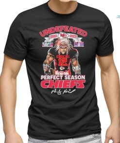 Official Undefeated 2022 2023 Perfect Season Kansas City Chiefs Signature Shirt