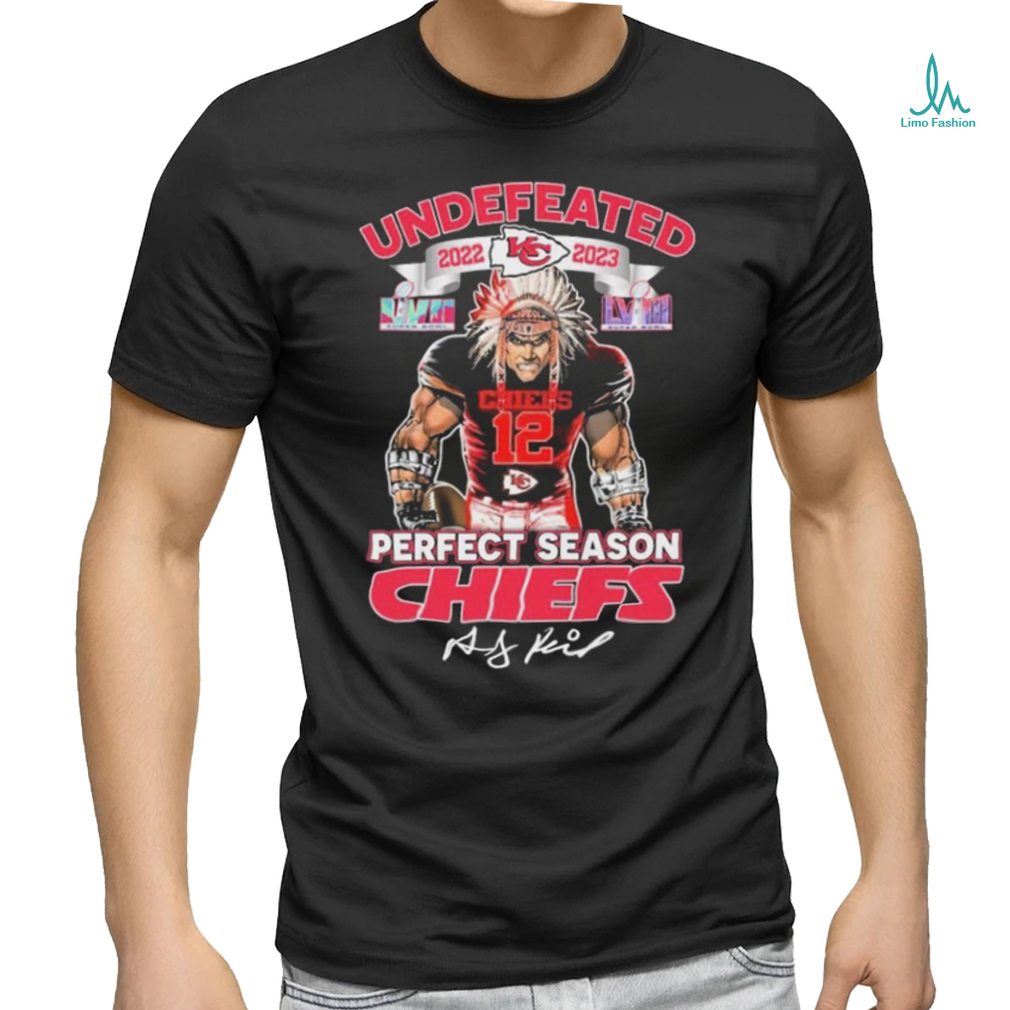Official Undefeated 2022 2023 Perfect Season Kansas City Chiefs Signature Shirt Official Undefeated 2022 2023 Perfect Season Kansas City Chiefs Signature Shirt