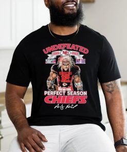 Official Undefeated 2022 2023 Perfect Season Kansas City Chiefs Signature Shirt