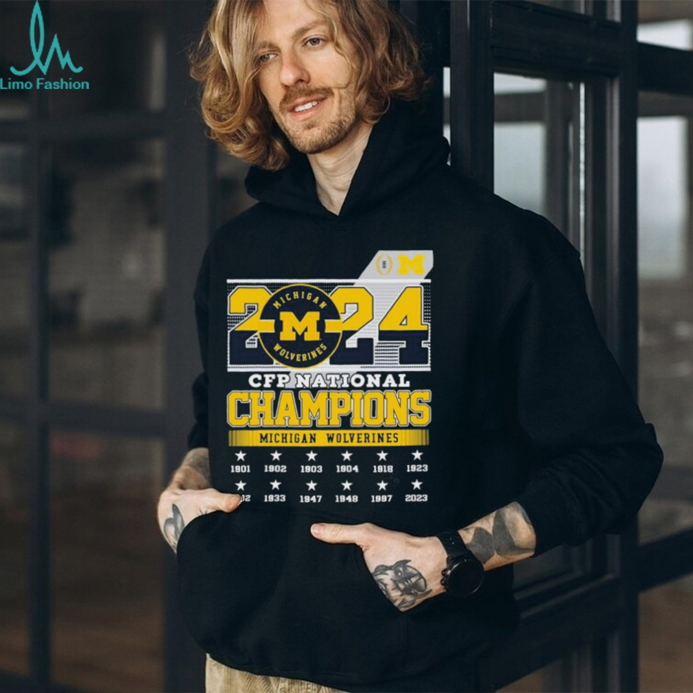 Official University Of Michigan CFP National Champions 2024 Shirt Official University Of Michigan CFP National Champions 2024 Shirt