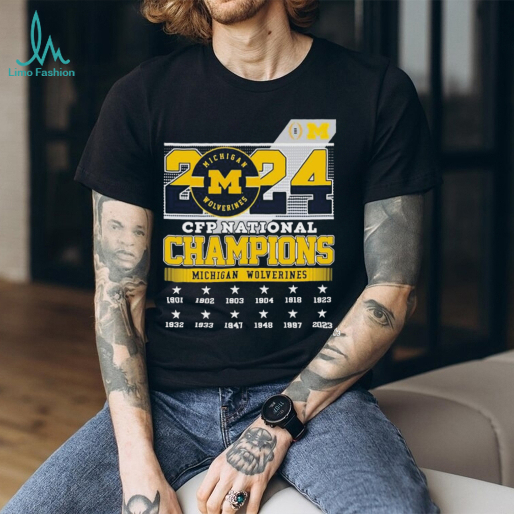 Official University Of Michigan CFP National Champions 2024 Shirt Official University Of Michigan CFP National Champions 2024 Shirt