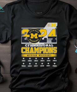 Official University Of Michigan CFP National Champions 2024 Shirt