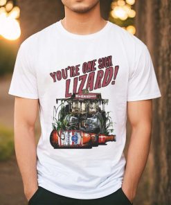 Official Vintage Budweiser You’re One Sick Lizard Shirt