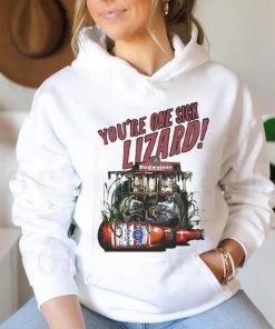 Official Vintage Budweiser You’re One Sick Lizard Shirt