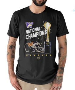 Official Washington Huskies Champions 2024 College Football Playoff National Championship Unisex T Shirt