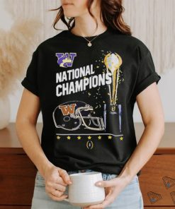Official Washington Huskies Champions 2024 College Football Playoff National Championship Unisex T Shirt