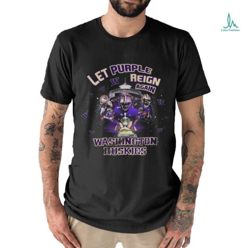 Official Washington Huskies Let Purple Reign Again Sugar Bowl Classic Champions 2024 T Shirt