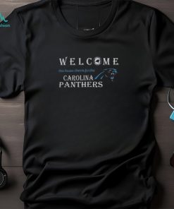 Official Welcome This House Cheers For The Carolina Panthers 2024 T Shirts, hoodie, sweater, long sleeve and tank top Official Welcome This House Cheers For The Carolina Panthers 2024 T Shirts