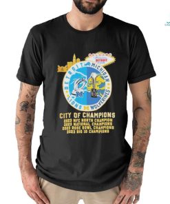Official Welcome To Fabulous Detroit Michigan City Of Champions Shirt
