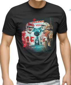 Official Welcome To Fabulous Las Vegas Nevada Kansas City Chiefs Vs San Francisco 49ers For Super Bowl LVIII Matchup Final Battle Classic T Shirt