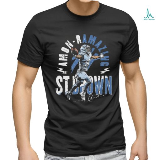 Official amon ra St. Brown Detroit Lions Amon rAMAZING Shirt