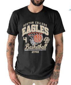 Official boston College Eagles NCAA Men’s Basketball #4 Abe Atiyeh Shirt