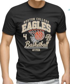 Official boston College Eagles NCAA Men’s Basketball #4 Abe Atiyeh Shirt