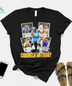 Official carmelo Anthony Denver Nuggets basketball graphic signature shirt