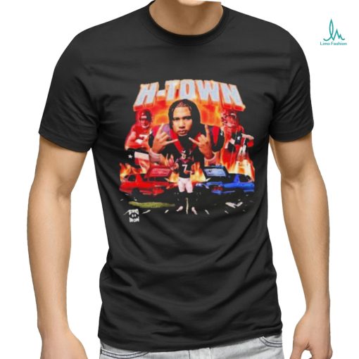 Official cj Stroud Texans Divisional Round 2024 H Town Shirt