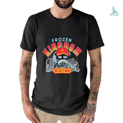 Official coach Reid Froze Kingdom Kansas City Chiefs 26 7 Miami Dolphins shirt